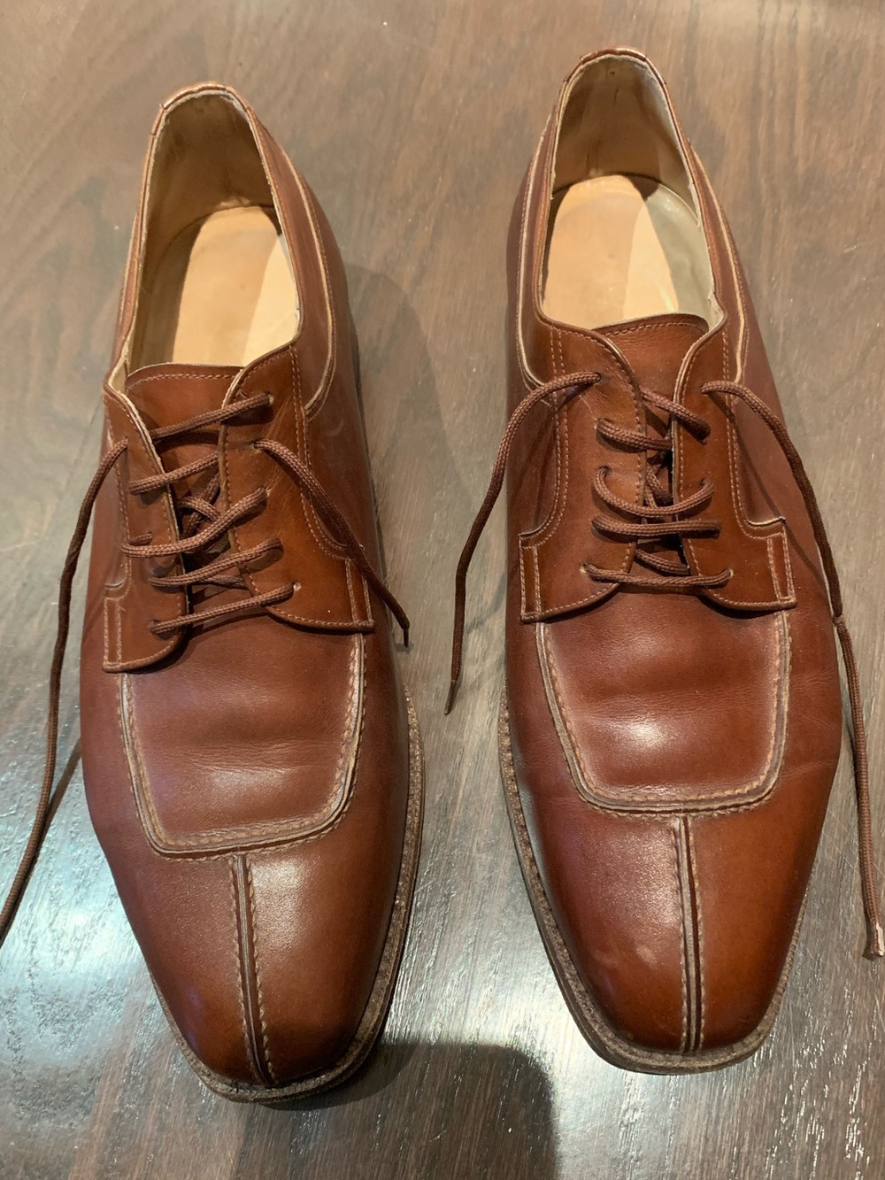 Dorian I Men's Brown hand made Leather shoes